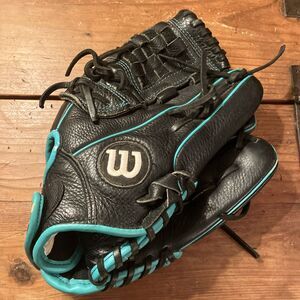 Wilson A500 Baseball Glove 12” AO5RF15  Green/Black Right Hand Throw